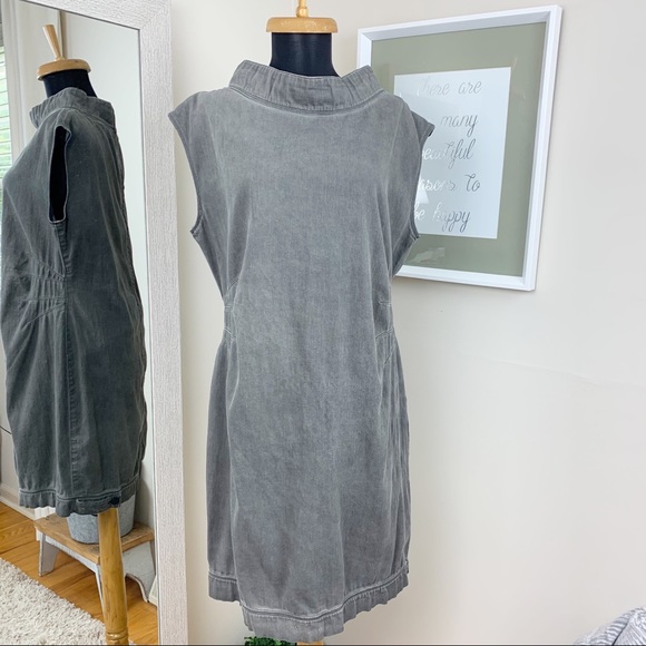 Sarah Pacini Short Jeans Denim Dress A3 T2 (M/L) - Picture 3 of 16